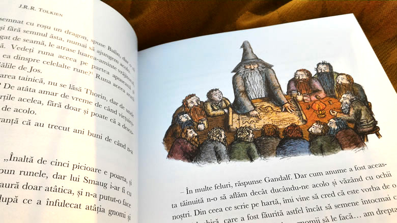 Overall Therefore butterfly Hobbitul, o aventură minunată cu gnomi, elfi și troli fioroși, de J.R.R.  Tolkien – Ediția ilustrată de Jemima Catlin – Editura Rao – Book Style