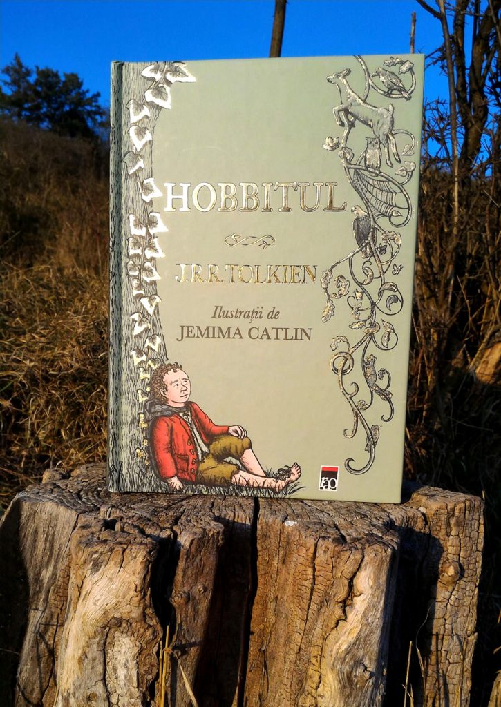 Hobbitul - Carte ilustrată de Jemima Catlin Editura RAO ISBN 978-606-609-584-6