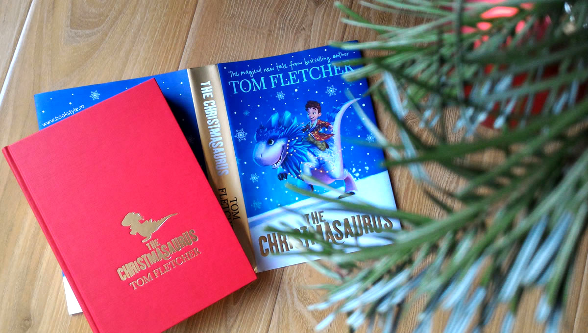 Christmasaurus - Tom Fletcher - Christmas Book - Penguin Puffin - Carte engleza - ISBN 9780141373324 Hardback