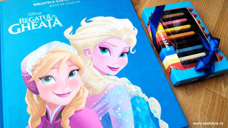 Regatul de gheata - Frozen - Disney - Editura Litera Biblioteca ilustrata