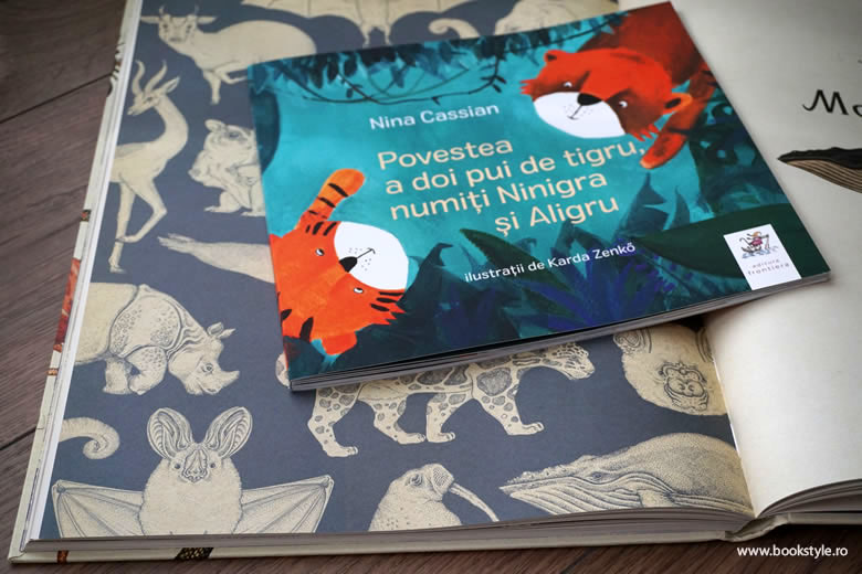 Povestea a doi pui de tigru, numiti Ninigra si Aligru - Nina Cassian, Karda Zenko - Editura Frontiera ISBN: 9786068986005