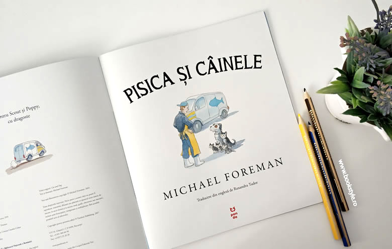 Pisica și Câinele, de Michael Foreman - Editura Pandora M ISBN: 978-606-978-088-6