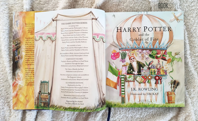 Harry Potter and the Goblet of Fire Illustrated Edition - Carte ilustrata