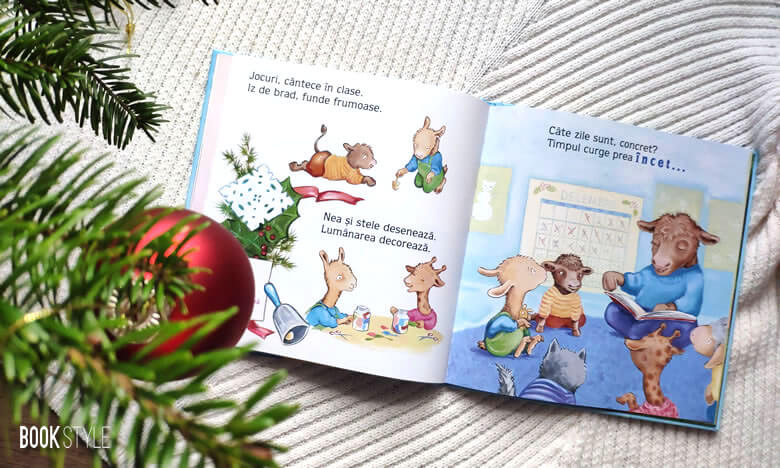 Lama Lama de Crăciun, de Anna Dewdney | Editura Nemi