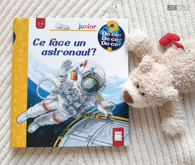 Ce face un astronaut?, de Peter Nielander. Colecția Junior (2-4 ani) | Editura Casa