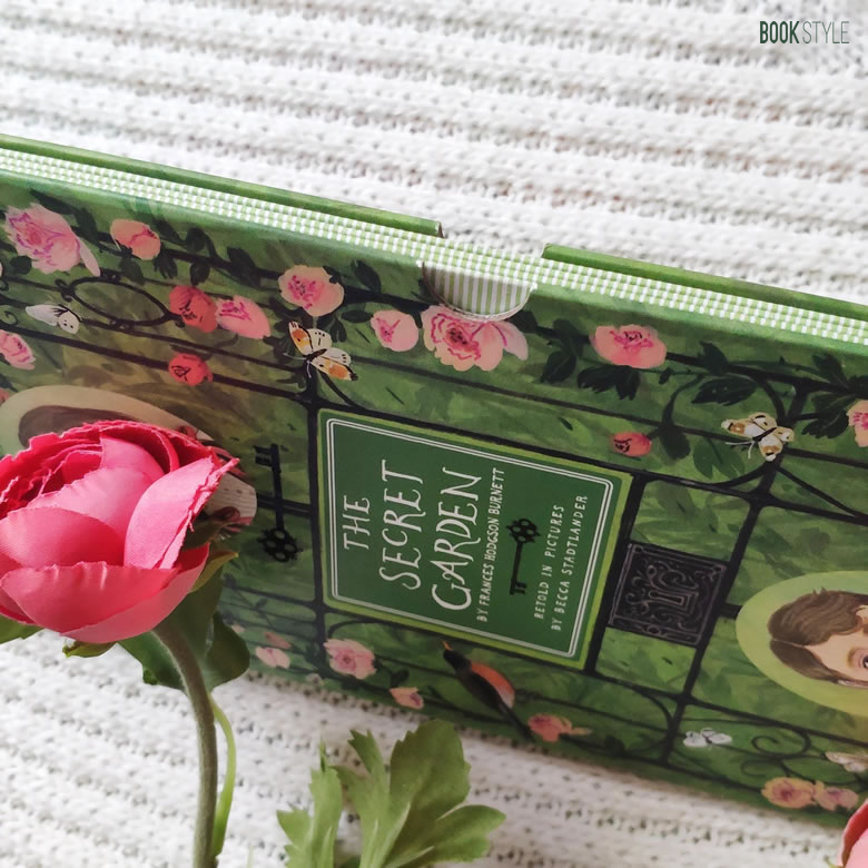 Grădina secretă - Pliant cu rezumatul cărții, de Frances Hodgson Burnett și Becca Stadtlander - Classics Unfolded ISBN: 978184780680
