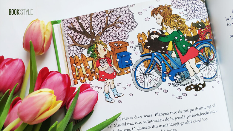 Lotta și bicicleta, de Astrid Lindgren și Ilon Wikland - Editura Cartea Copiilor