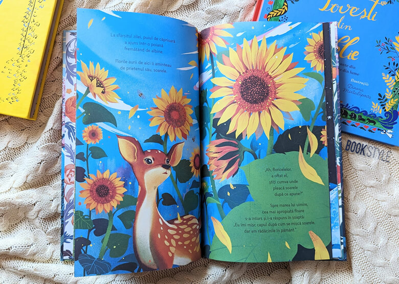 Puiul de căprioară care alerga după soare, de Joanna McInerney și ilustrații de Quang & Lien - Editura RP Editor
