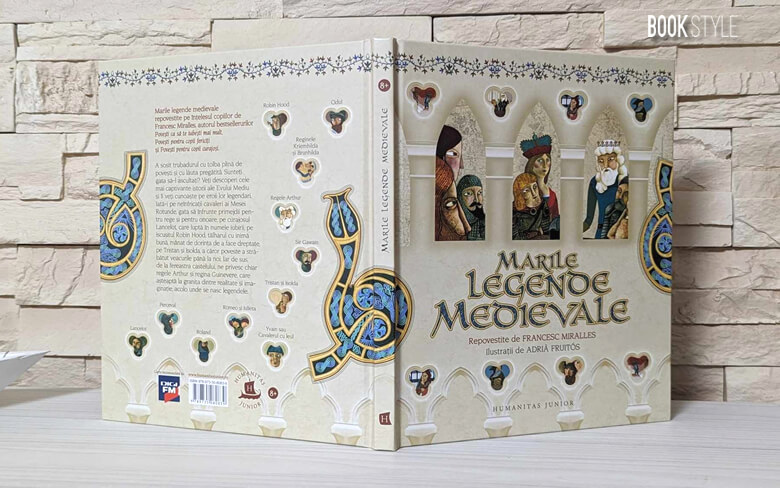 Marile legende medievale. Repovestite de Francesc Miralles și ilustrații de Adrià Fruitós - Editura Humanitas Junior
