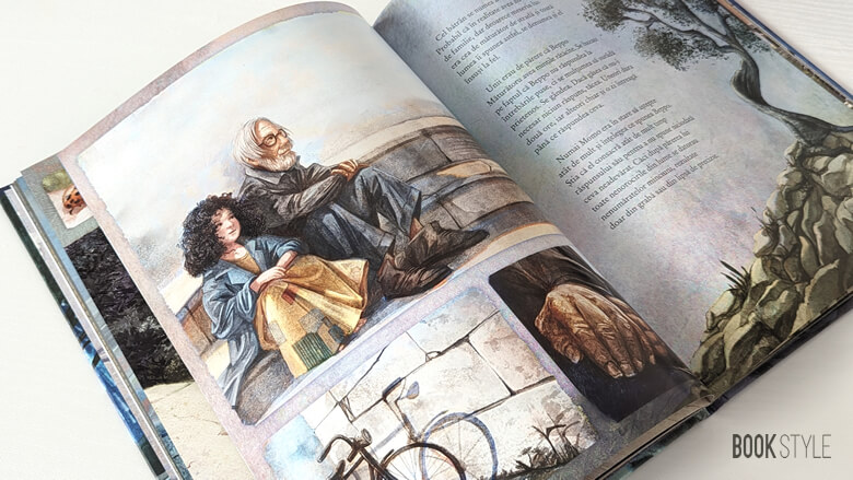 Momo, de Michael Ende și ilustrații de Simona Ceccarelli. Adaptarea cărții într-un album ilustrat - Editura Arthur