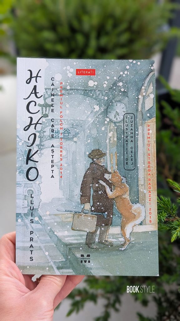 Hachiko: câinele care aştepta, de Lluís Prats și ilustrații de Zuzanna Celej. Traducere de Mioara Angheluță | Editura Trei - carte pentru copii